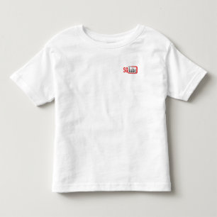 SQTube 2008年-幼児の白 トドラーTシャツ