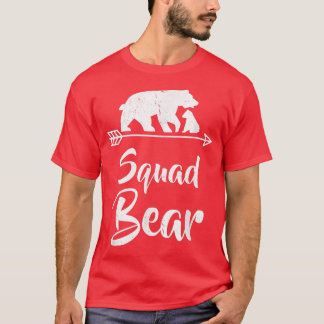 Squad Bear Matching Family Christmas Costume Tシャツ