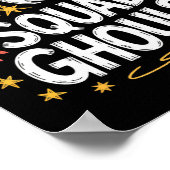 Squad Ghosts Matching Funny Halloween 1  ポスター (角)