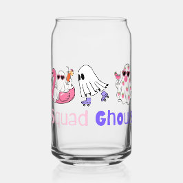 SQUAD GHOULS ハロウィンの女の子ゴースト ガラス缶