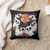 Squad Ghouls | ExDesigner | Halloween クッション (ブランケット)