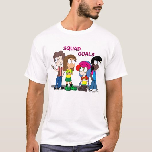 Squad Goals Tシャツ(メンズ) Tシャツ (正面)