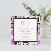 Squad Milestone誕生日招待状 招待状 (スタンド正面)