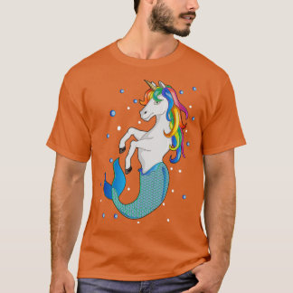 Squad Rainbow Mermaid Unicorn Gift Cute Mermicorn Tシャツ