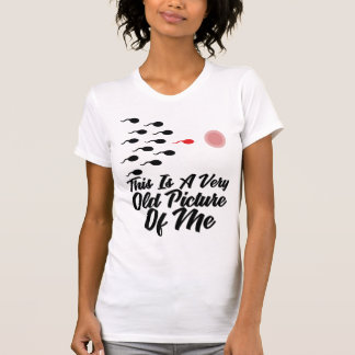 squad sperm This is a Very Old Picture of me funny Tシャツ