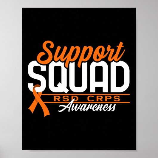Squad Support I Reflex Dystrophy Pain Syndrome Rsd ポスター (正面)