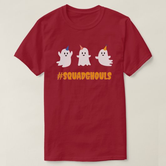 #SquadGhoulsハロウィーン Tシャツ (デザイン正面)