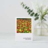 Square写真0317 – チューリップの海 名刺 (スタンド正面)