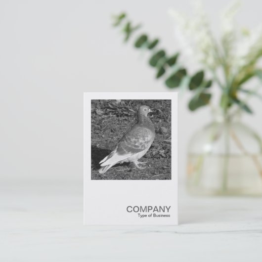 Square写真0550 - Pigeon BW 名刺 (スタンド正面)