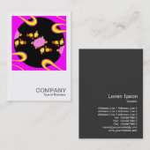 Square写真077 -フラクタルデザイン 名刺 (正面/裏面)