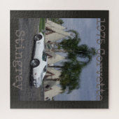 Square 1975 Corvette Stingray Puzzle ジグソーパズル (横)