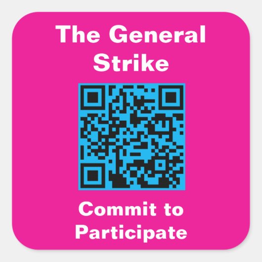 Square, 3 inch stickers, six to a sheet スクエアシール (正面)