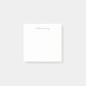 Square A Little Note to Say Script note ポストイット (正面)