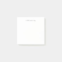 Square A Little Note to Say Script note