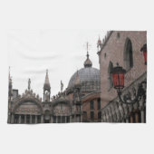 Square & Basilica of St Mark キッチンタオル (横)