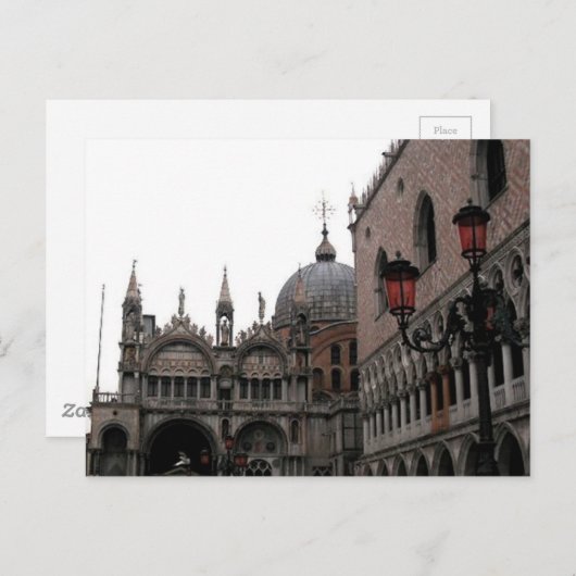 Square & Basilica of St Mark ポストカード (正面/裏面)
