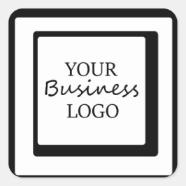 Square Businessロゴ画像シール スクエアシール