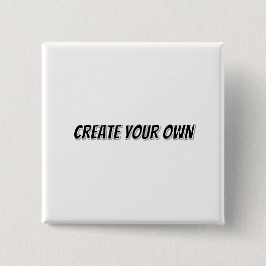 Square Button 缶バッジ (正面)