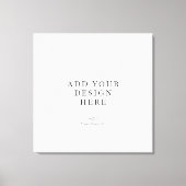 Square Canvas Printing キャンバスプリント (正面)