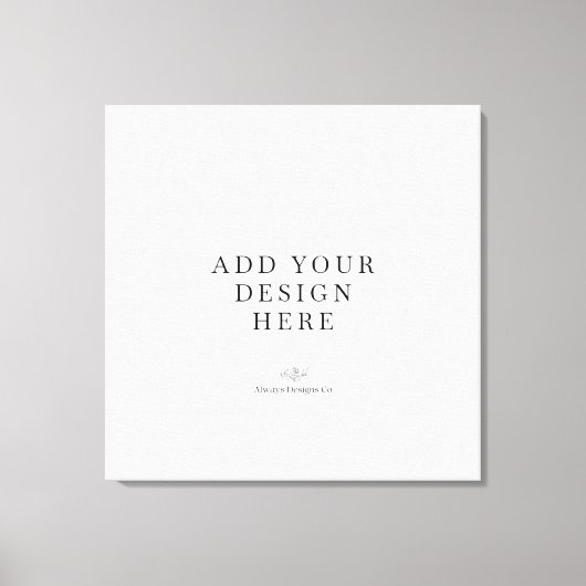 Square Canvas Printing キャンバスプリント (正面)