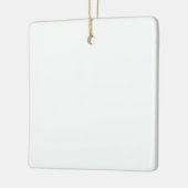 Square Ceramic Ornament セラミックオーナメント (左)