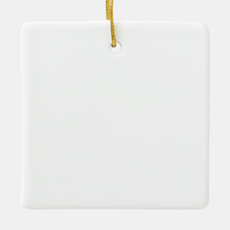 Square Ceramic Ornament セラミックオーナメント