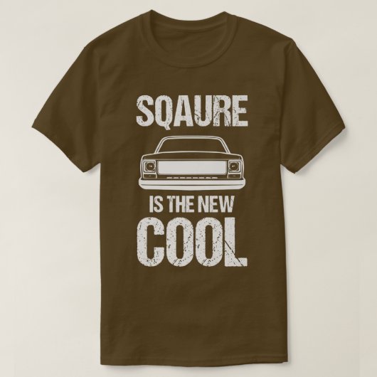 Square Classic Square Body Truck Squarebody Lover  Tシャツ (デザイン正面)