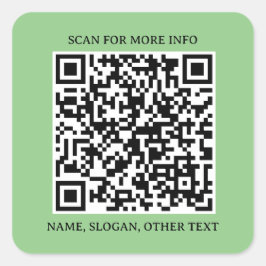 Square Connect:ビジネスQRコードステッカー スクエアシール
