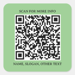 Square Connect：ビジネスQRコードステッカー スクエアシール