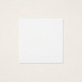 Square Custom Necklace Display Card (裏面)