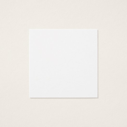 Square Custom Necklace Display Card (裏面)