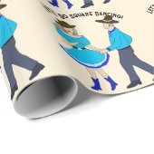 Square Dance Couple ラッピングペーパー (ロールコーナー)