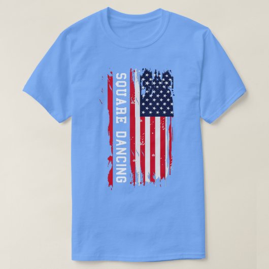 Square Dancing Country Dance Floor Southerners  Tシャツ (デザイン正面)