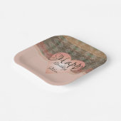 Square Designer紙プレート ペーパープレート (傾斜あり)