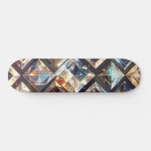 Square Diamond Skateboard スケートボード (横)