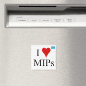 Square I love MIPs magnet マグネット (インサイチュ (食洗機))