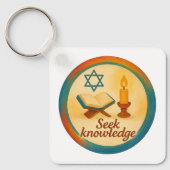 Square Keychain – Durable & Double-Sided Print キーホルダー (正面)