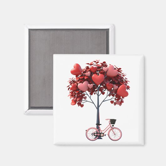 Square Magnet Romantic マグネット (正面/裏面)