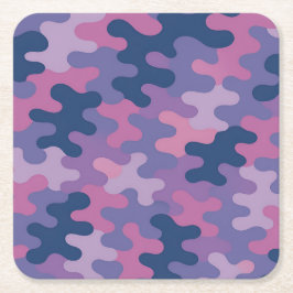 Square Paper Pulp Camo Coaster Set スクエアペーパーコースター