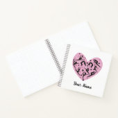 Square Personalized Rhythmic Gymnastics Notebook ノートブック (内部)