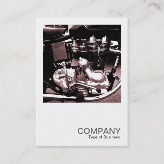 Square Photo 059 – バイククラシックエンジン 名刺 (正面)