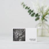 Square Photo (v2) - Magnolia Tree in Blossom 03 名刺 (スタンド正面)