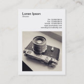 Square Photo (v3) - Rangefinderロシアのカメラ02 名刺 (裏面)