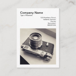 Square Photo (v3) - Rangefinderロシアのカメラ02 名刺