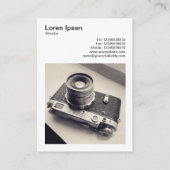 Square Photo (v3) - Rangefinderロシアのカメラ02 名刺 (裏面)