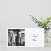 Square Photo - War Memorial, Catays Park, Cardiff サンキューカード (スタンド正面)