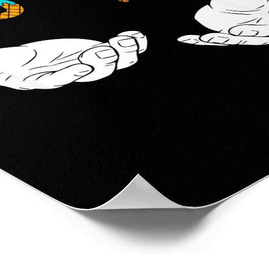 Square Root 36 49 Meme 67 Ice Cream Drip Math Teac ポスター (角)