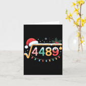 Square Root 4489 Funny 67 Meme Math Teacher 6 7 Ch カード (黄色い花)