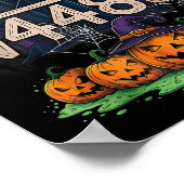 Square Root 4489 Funny Halloween Meme 67 Math Teac ポスター (角)