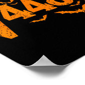 Square Root 4489 Funny Halloween Meme 67 Math Teac ポスター (角)